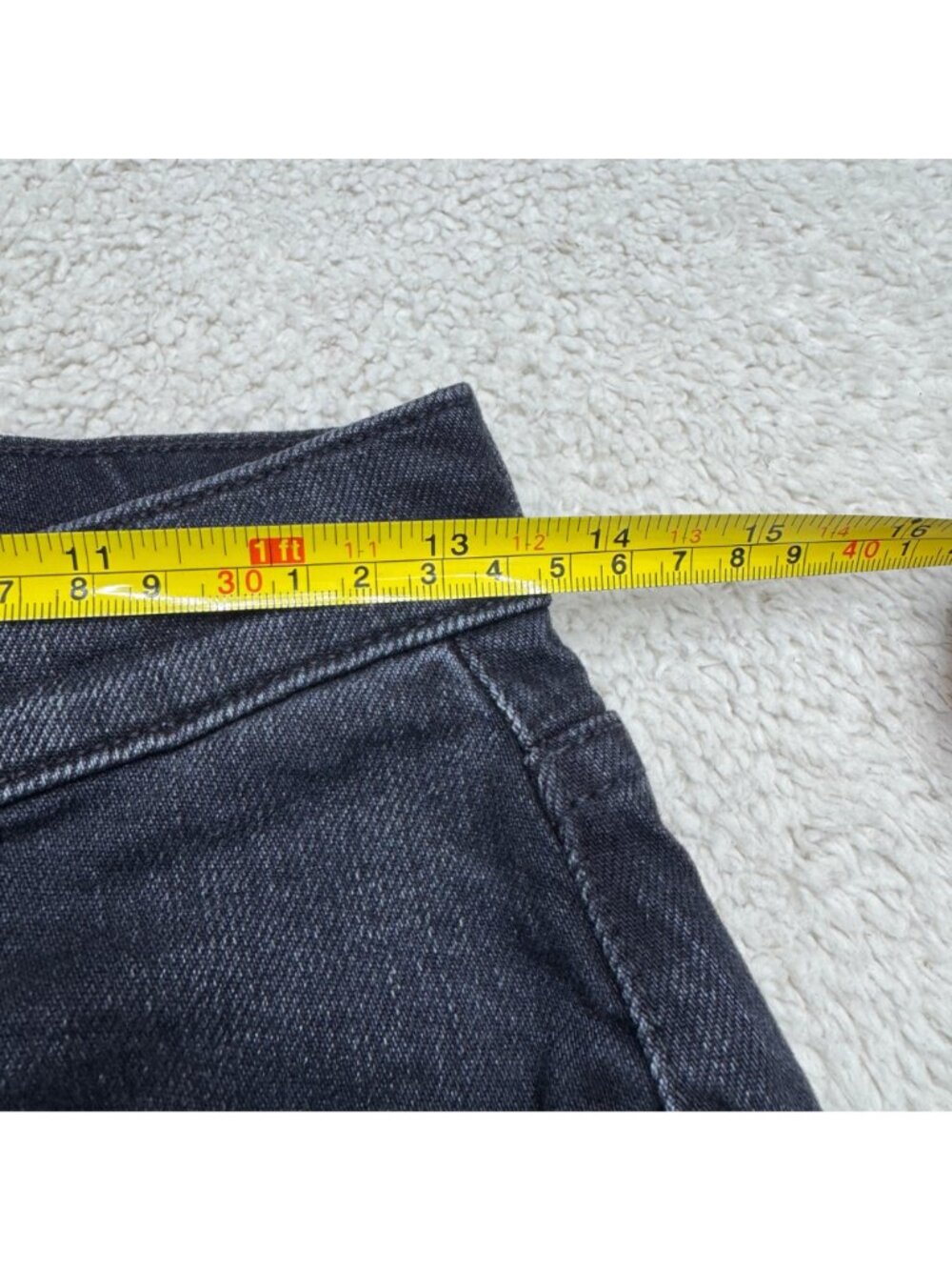 Mother Superior The Tomcat Black Jean Women's Button Fly Denim Pants Sz 27 NWOT - Picture 10 of 13